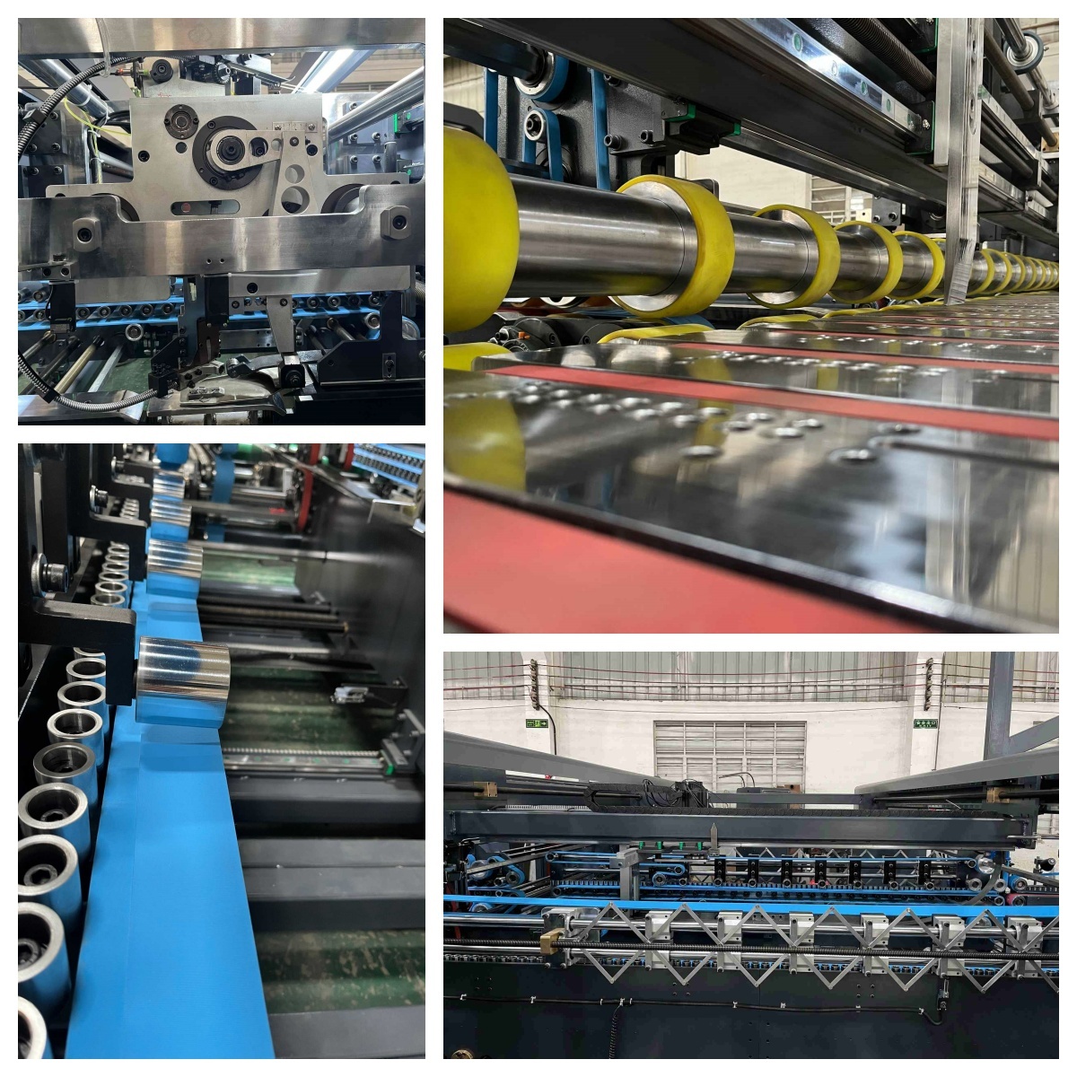 คุณภาพ โฟลเดอร์ Gluer Stitcher อัตโนมัติ โรงงาน