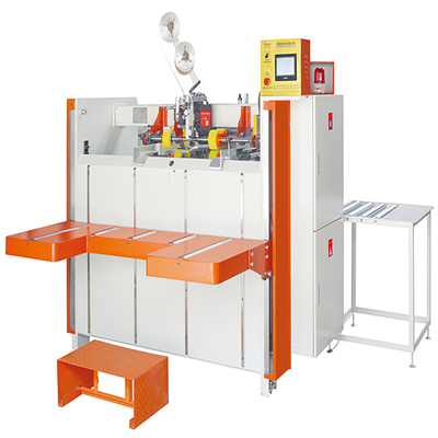 4.5KW 900mm เครื่องเย็บครึ่งอัตโนมัติ Dual Servo ด้วยความเร็ว 500 / นาที