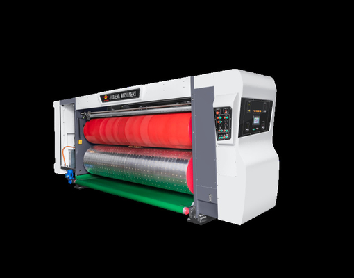 380V/50Hz/3Ph อัตโนมัติเหล็ก Flexo การพิมพ์กล่องกระดาษกล่อง ตัดเครื่อง