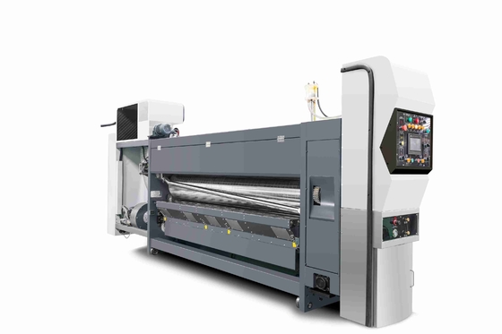 อัตโนมัติเต็มเหล็ก Flexo การพิมพ์กล่องกระดาษกล่องสล็อต
