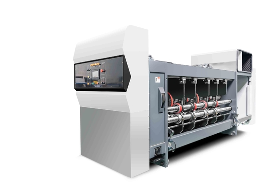 อัตโนมัติเหล็ก Flexo การพิมพ์กล่องกระดาษกระดาษ Die เครื่องตัดสําหรับการกระดาษกระดาษ corrugated ที่แตกต่างกันต้องการ
