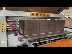 70kw อัตโนมัติกระบอกกล่อง corrugated โฟลเดอร์ Gluer Machine ความเร็วสูง การเย็บแม่นยํา