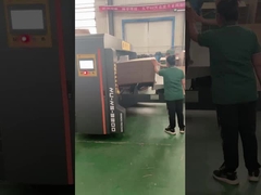 70kw อัตโนมัติกระบอกกล่อง corrugated โฟลเดอร์ Gluer Machine ความเร็วสูง การเย็บแม่นยํา